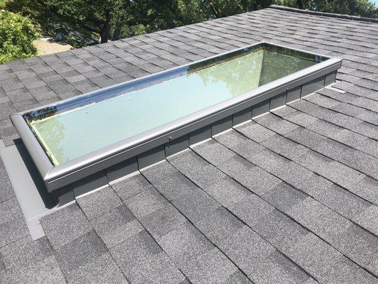 Skylight installation in Portland