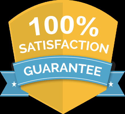 100% Satisfaction Guarantee or your money back after 14 days promise