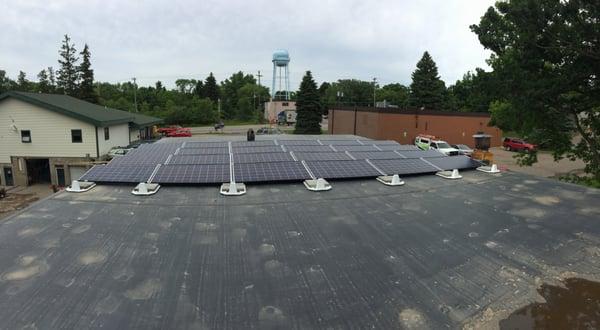 Commercial Solar Installation