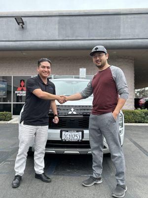 Thanks for joining the Mitsubishi family.