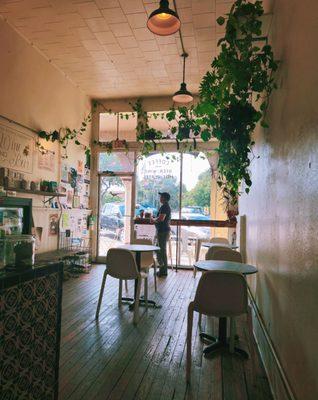 Coffee shop interior