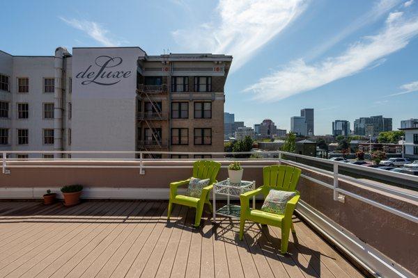 Beautiful Rooftop Deck