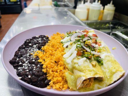 Lunch Enchiladas