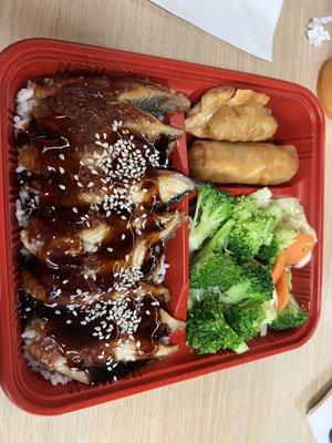 Eel Teriyaki Bento