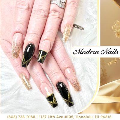 Nails are the finishing touch that complete your look. Keep them stylish and let them shine with elegance.