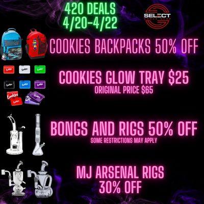 Shop our 420 sale for the best deals on smoking accessories! We've got everything you need to enjoy your favorite herbs and concentrates. Do