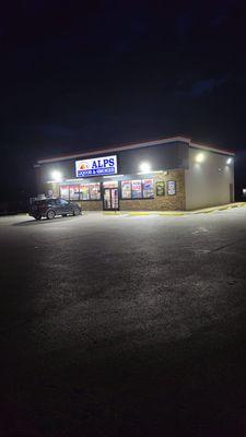 Front Entrance of the Store.