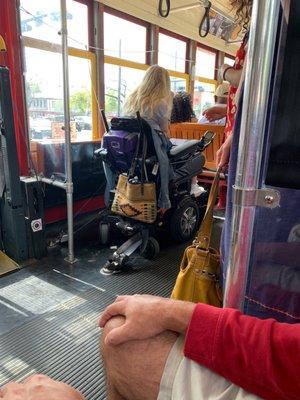 Accessible streetcars