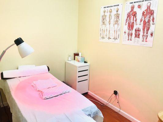 One of the treatment rooms