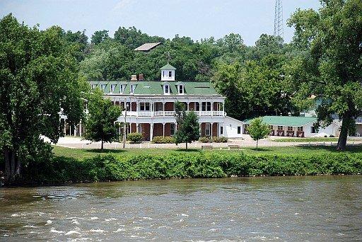 Hotel Manning in Keosauqua, Iowa.