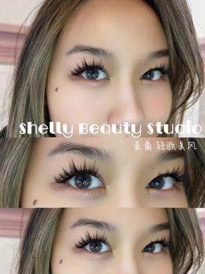 Anime style eyelash set