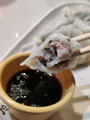 Pork with Chives and Shrimp Dumplings