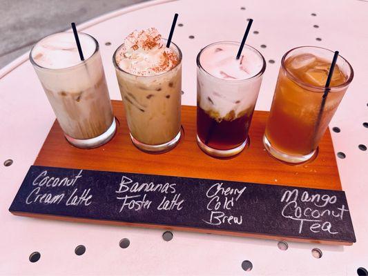 Summer Coffee Flight