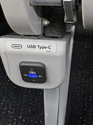 USB to charge your phone or tablet