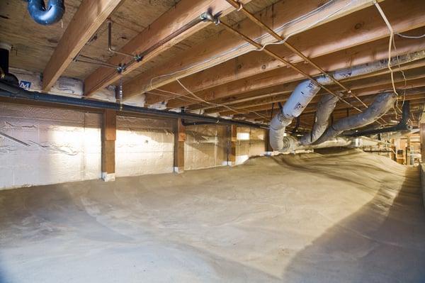 Concrete for Crawl Spaces