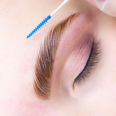 Brow lamination