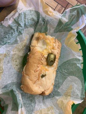 Jalapeño cheese bread