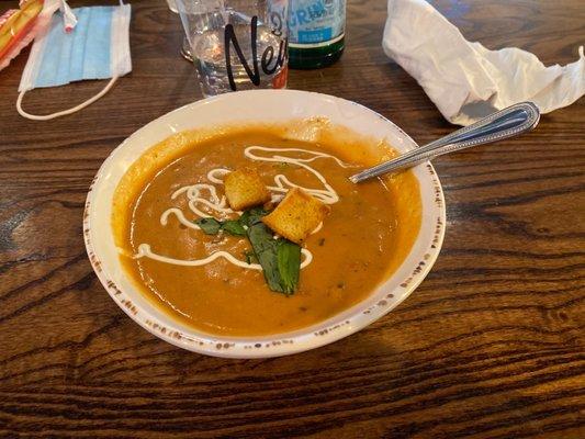 Tomato  Bisque soup