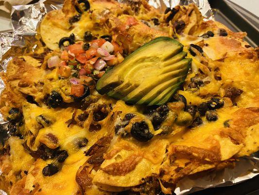 Carnitas nachos