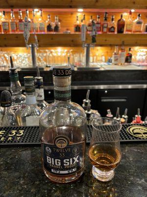 Exclusive barrel if Big Six Barrel Proof