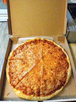 Large cheese pizza