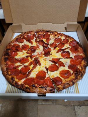 Pepperoni pizza