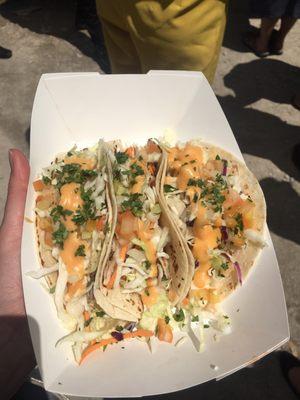 Shrimp tacos