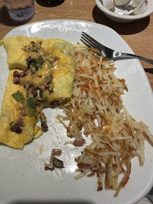 Everything omelette yummy