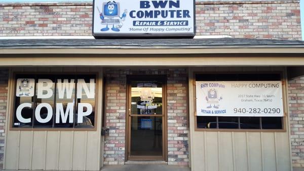 BWN Computer the Home of Happy Computing in Graham Texas!  :)