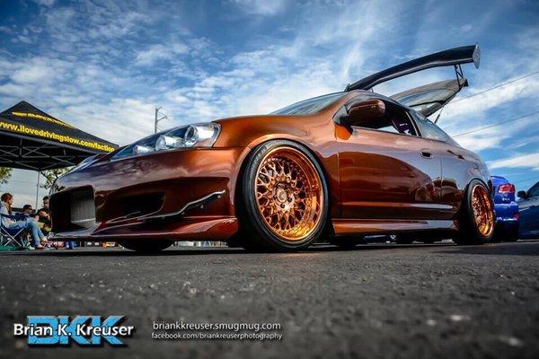 Slim's Rsx we painted inside and out a few years back