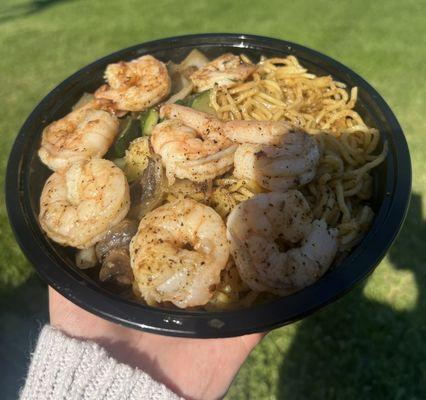 Shrimp with Garlic Noodles