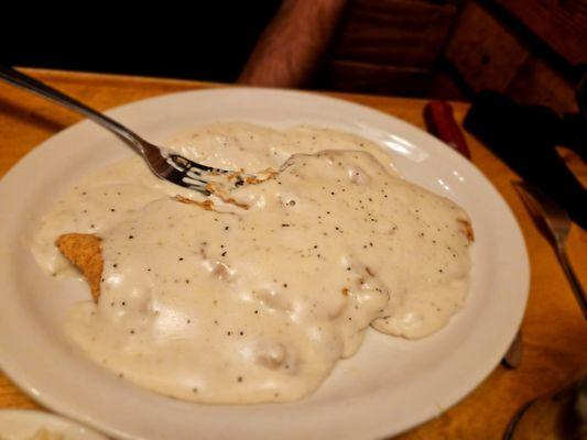 Chicken fried  chicken