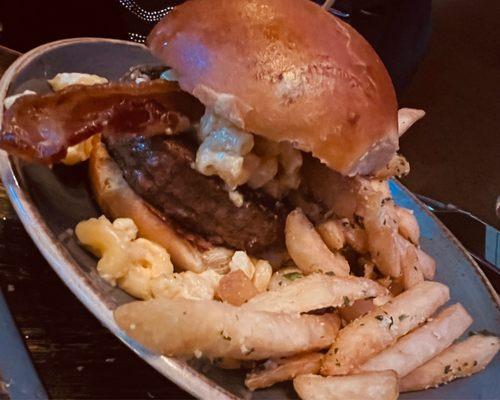 Mac and Cheese Burger