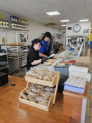 Sandwiches are made freshly!