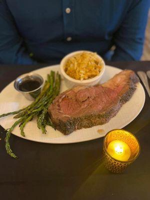 Prime Rib with AuGratin Potatoes