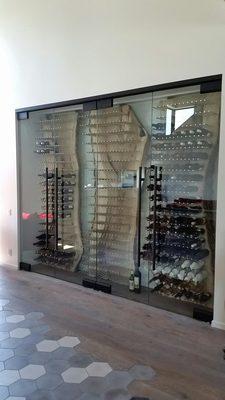 Wine wall