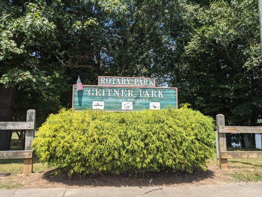 Geitner-Rotary Park, Hickory