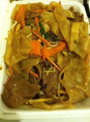 Beef chow fun