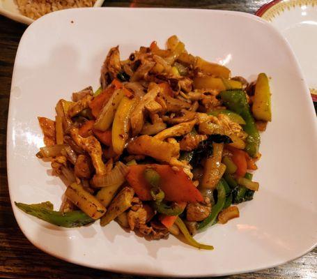 Thai Basil Chicken at Harusaki