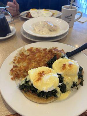 Spinach Benedict