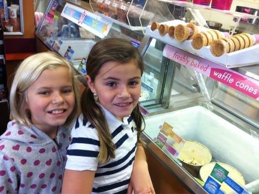 Ice cream and donuts