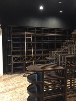 Man Cave wine cellar project in Bonita Springs, FL