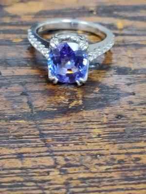 Custom tanzanite ring for sale.