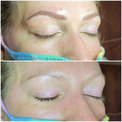 Microblading + Shading