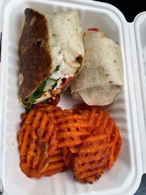 Sweet potato ff, G.O.A.T. Wrap