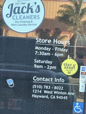 Jack's Cleaners & Shirt Laundry Service