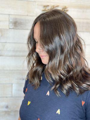 Natural balayage