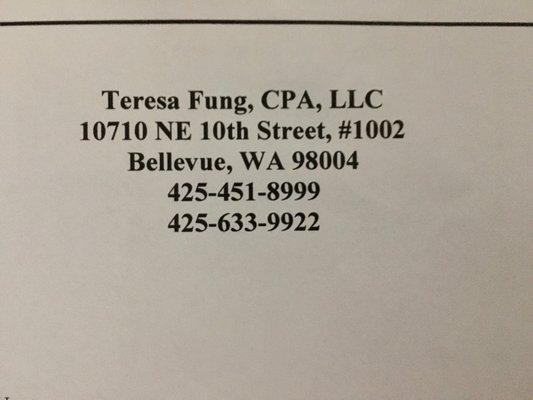 Teresa Fung, CPA