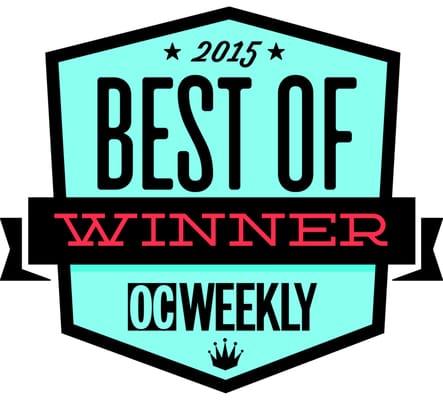 Chosen by the editors of OC Weekly!!!!