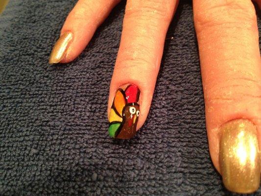 Thanksgiving Nail Art